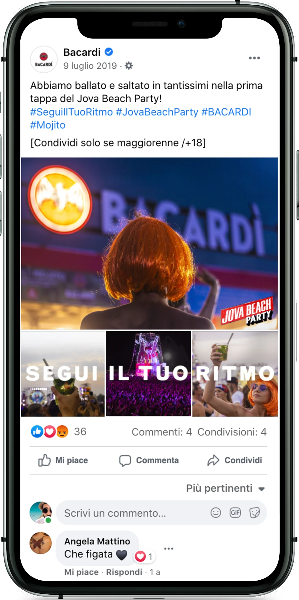 Photo Collection Bacardi su Facebook: Segui il tuo ritmo